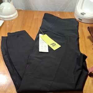 all In Motion Black Yoga Workout Pants Size Large